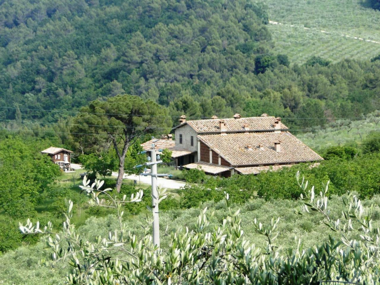 Agriturismo Belsito Pian Di Boccio Bevagna Eksteriør billede